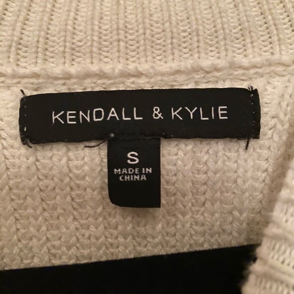kendall and kylie off-white sweater - Picture 3 of 3